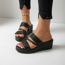 TRESSELINE | Stylish Braided Mules for Light Summer Days