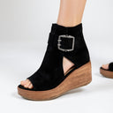 Orélisse™ - Open Wedge Ankle Boots in Modern Style