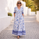 Elly | Elegant Floral Dress with Casual Flair