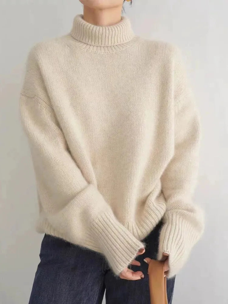 Elegant and Comfortable Isabel Roll Neck Top