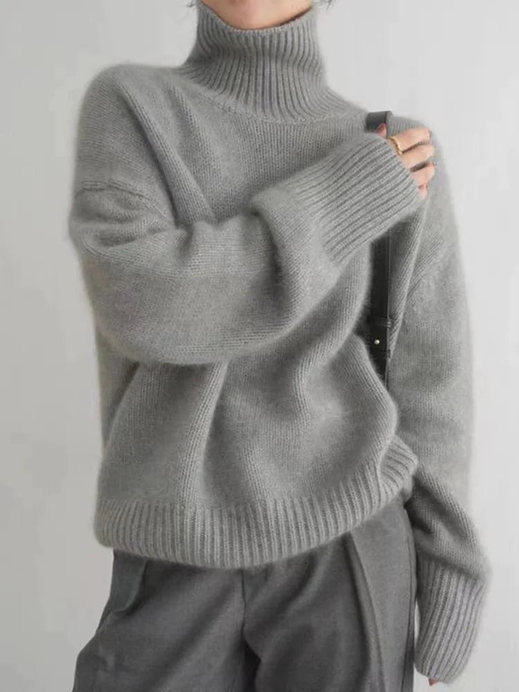 Elegant and Comfortable Isabel Roll Neck Top