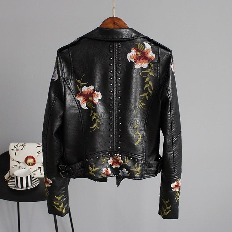 Selena – Jacket with Striking Floral Embroidery