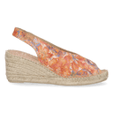 Laila-LL Women's Leather Multi Espadrilles