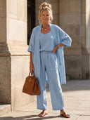 Alin | Light Linen Set
