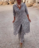 Sari – Set with Button Fastening
