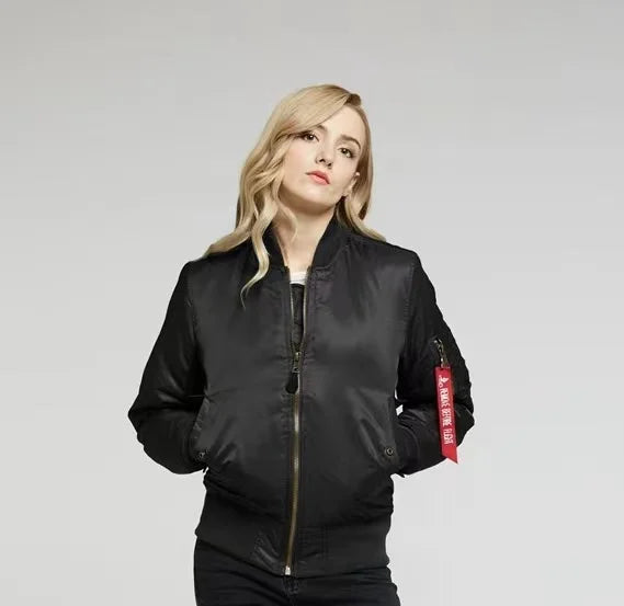 Light Summer Bomber Jacket with Zip and Breathable Lining for Warm Days | Ideal for Summer/Spring