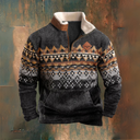 Vintage Pullover with Zip
