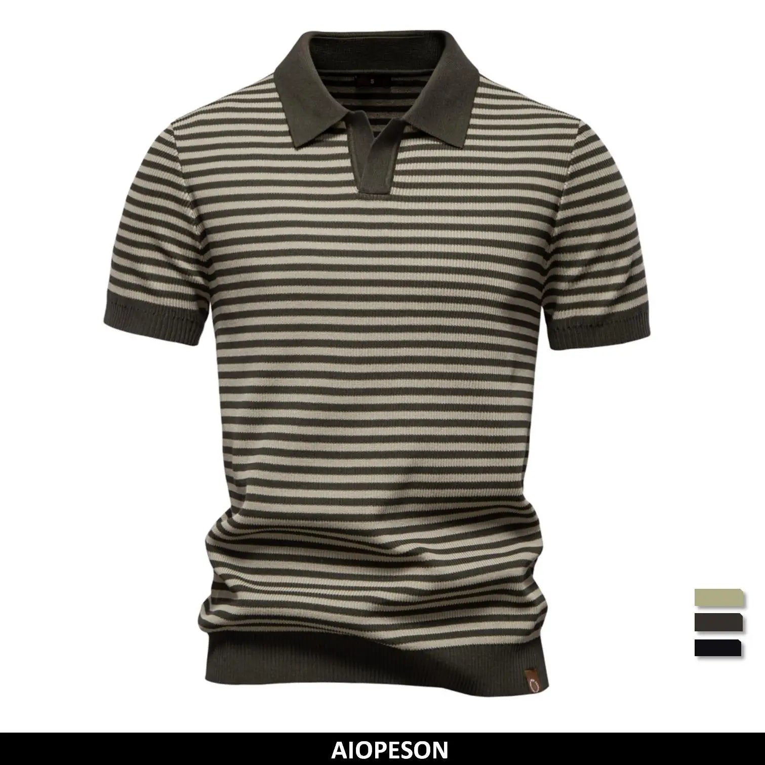 ERIK™ | GESTREIFTES POLOHEMD