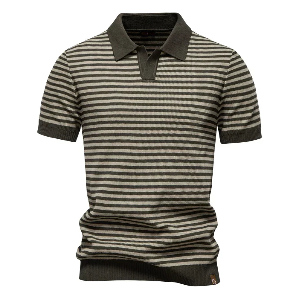 ERIK™ | GESTREIFTES POLOHEMD