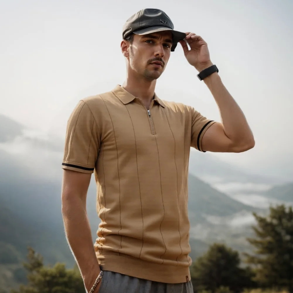 GERD™ | HERREN-POLOSHIRT MIT REIẞVERSCHLUSS