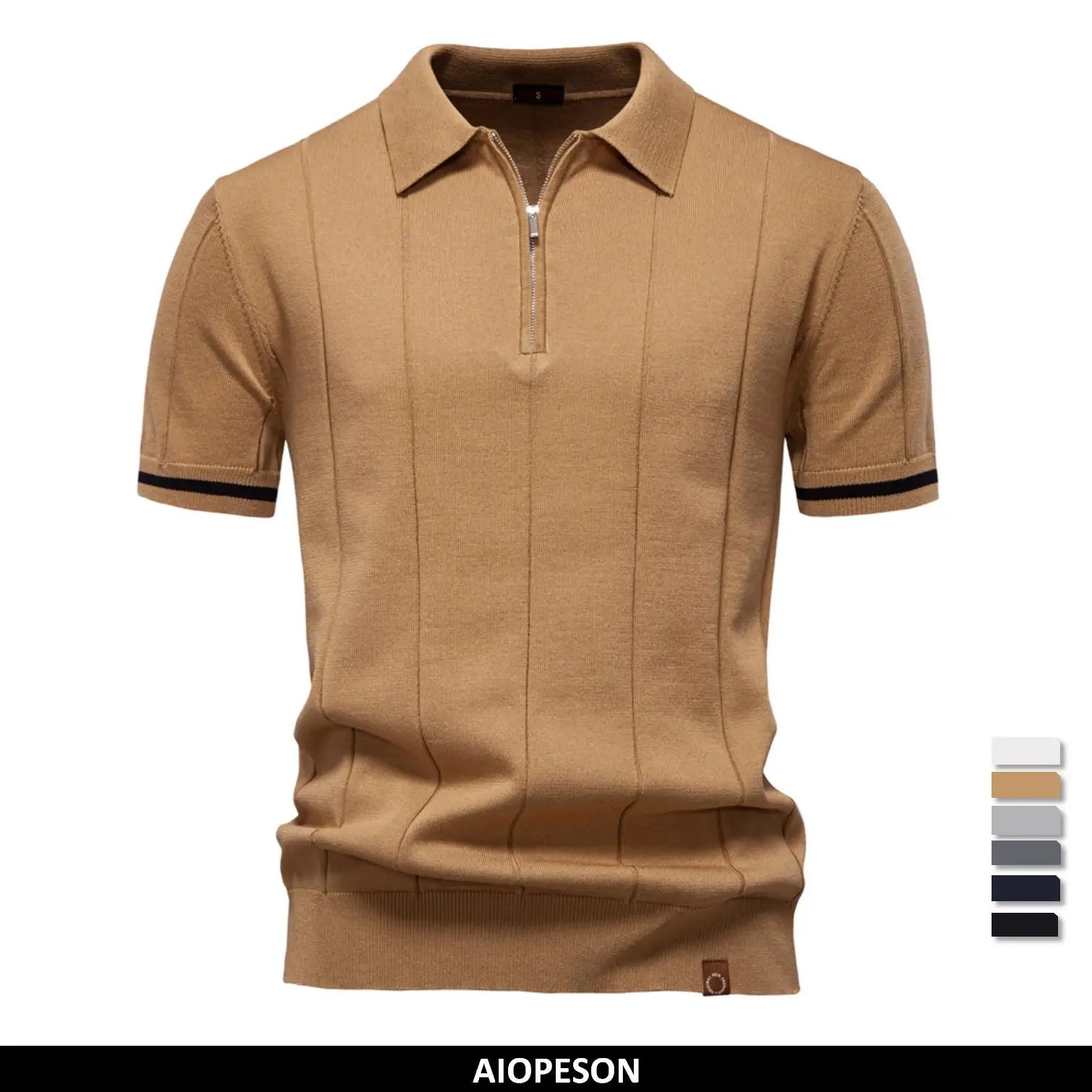 GERD™ | HERREN-POLOSHIRT MIT REIẞVERSCHLUSS