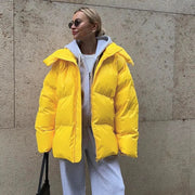 Warm Insulated Puffy Jacket for Women | Ideal for Autumn and Winter