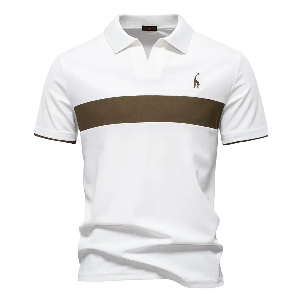 BRUNO™ | HERREN-POLOHEMD MIT FARBBLOCK