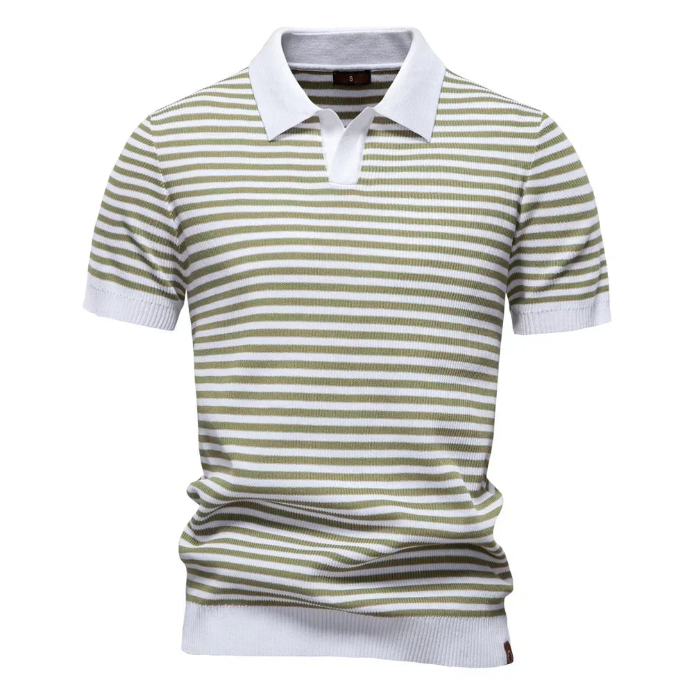 ERIK™ | GESTREIFTES POLOHEMD