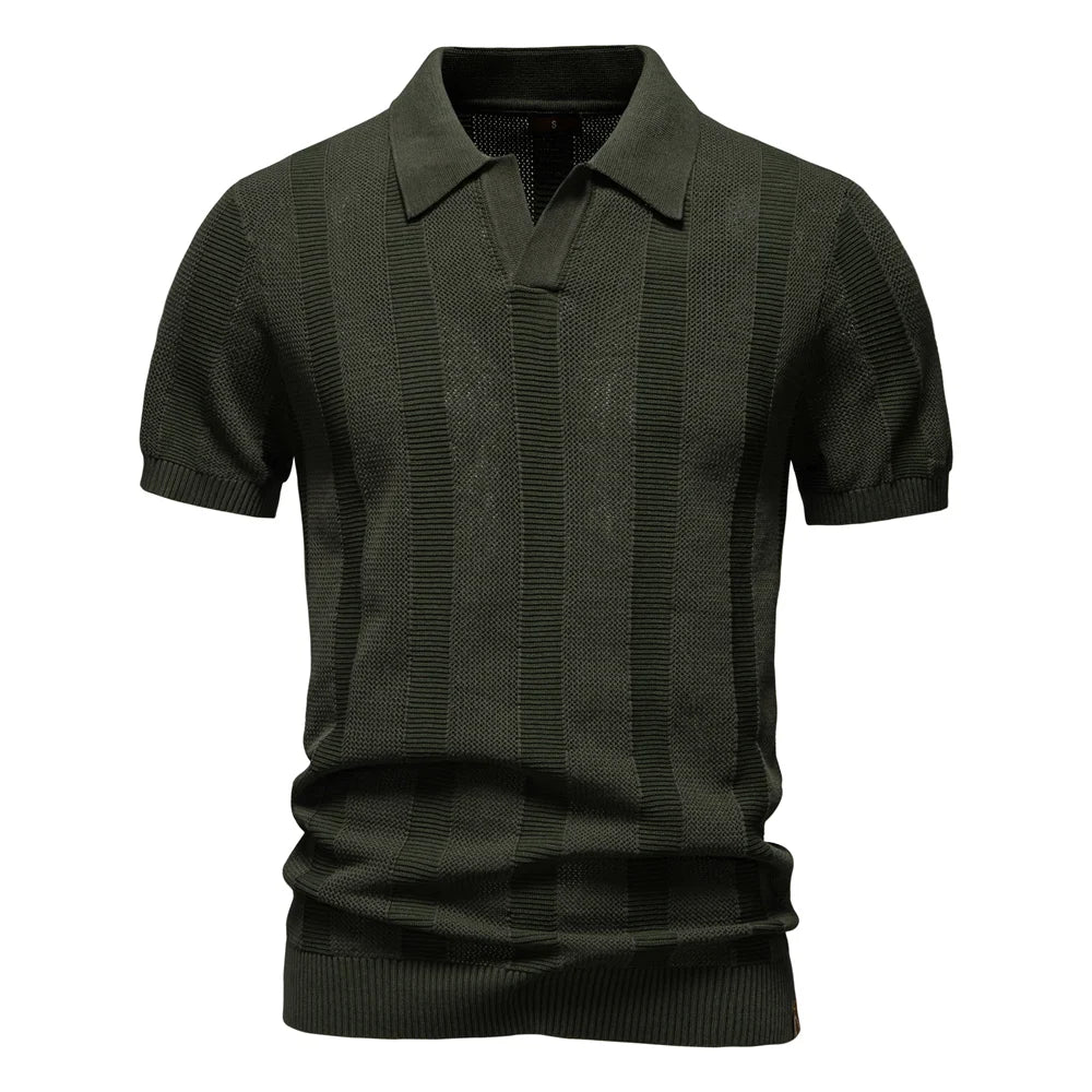 FELIX™ | STILVOLLES GESTREIFTES POLOHEMD