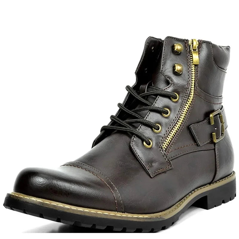 Phoenix | Lace-Up Ankle Boots