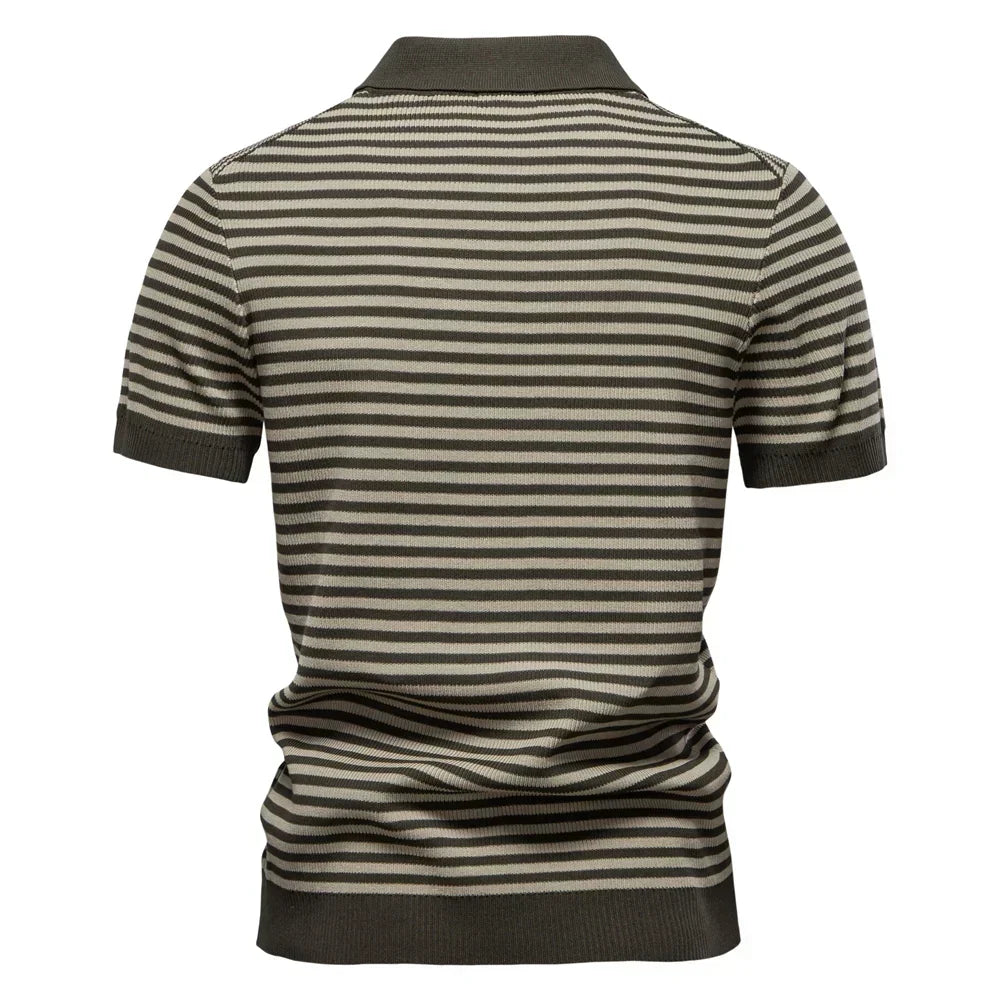 ERIK™ | GESTREIFTES POLOHEMD