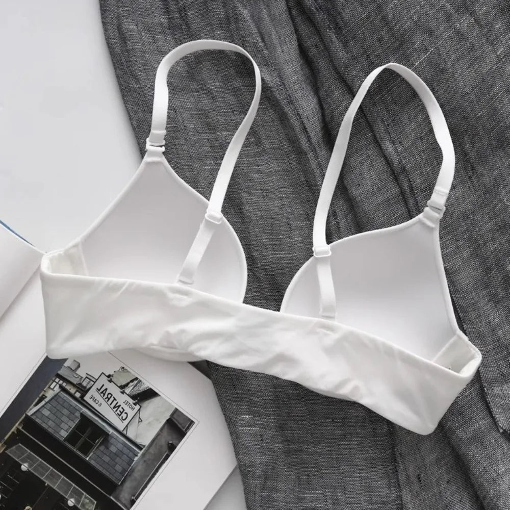 CLARA – Seamless Push-Up Bra with Front Closure