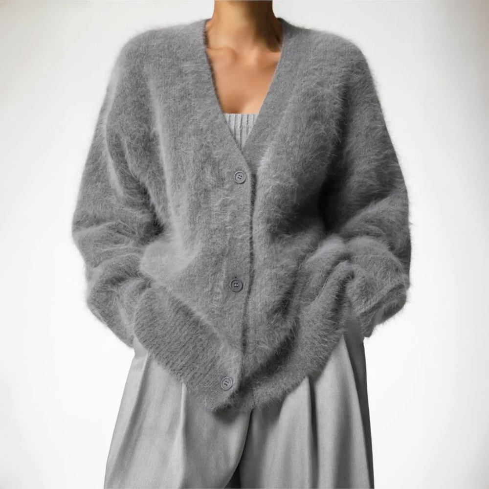 Women's Cardigan Loose Fit Classic Cut for Chilly Days