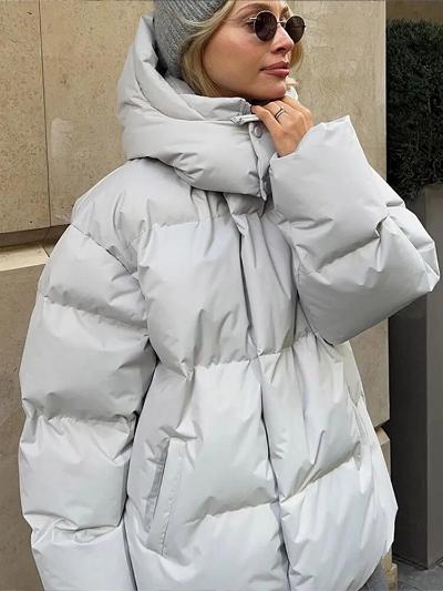 Warm Insulated Puffy Jacket for Women | Ideal for Autumn and Winter