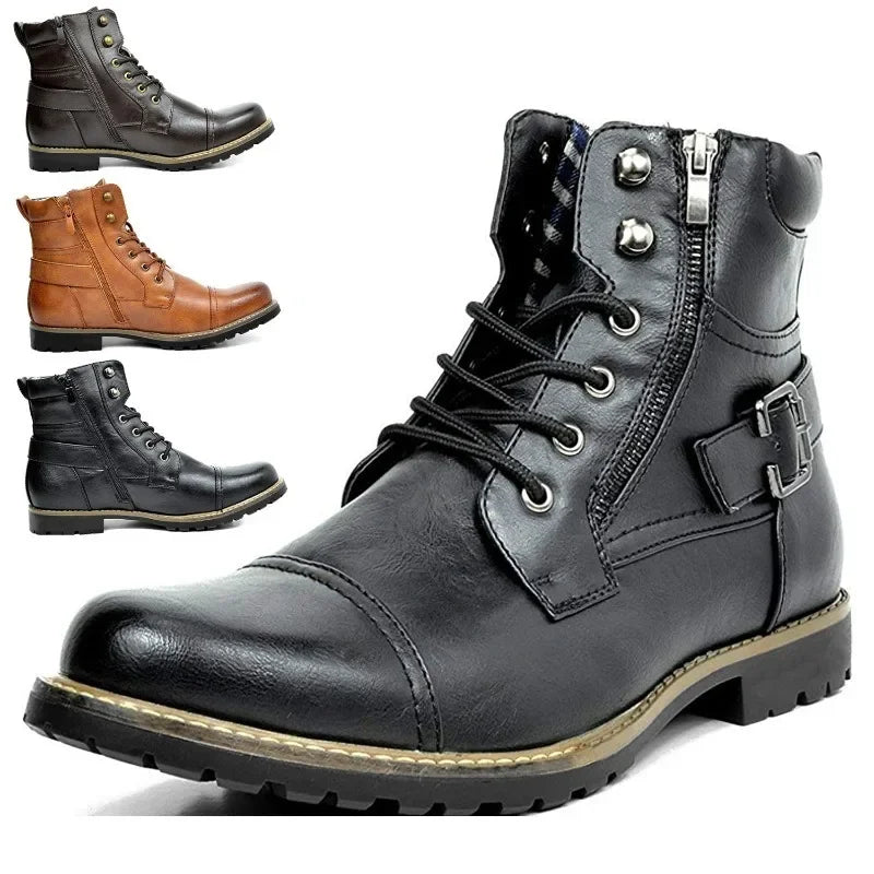Phoenix | Lace-Up Ankle Boots