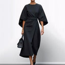 KATARZYNA | MAXI DRESS WITH KIMONO SLEEVES