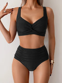 Emma | High-Waisted Summer Bikini Set