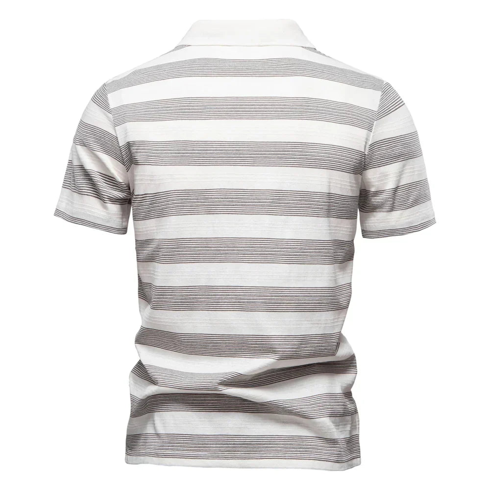 ELIAS™ | LÄSSIGES STRICK-POLOHEMD
