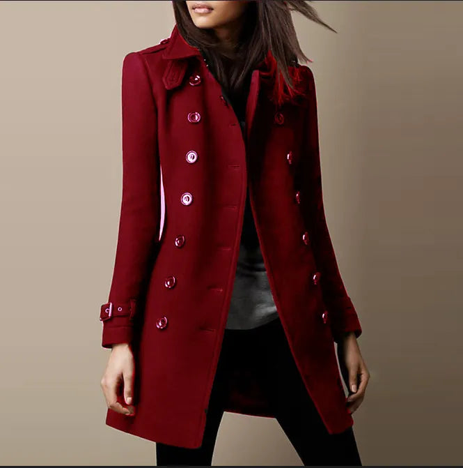 Women's Tweed Jacket with Tailored Fit, Elegant Transitional Jacket with Button Closure | Ideal for Autumn