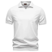 FRANK™ | ATMUNGSAKTIVES POLOSHIRT MIT V-AUSSCHNITT