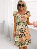 Danielle – Elegant Flowing Robe with Flounces