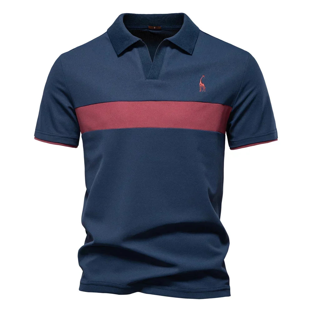 BRUNO™ | HERREN-POLOHEMD MIT FARBBLOCK