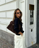 Amalia | Suede Leather Bag