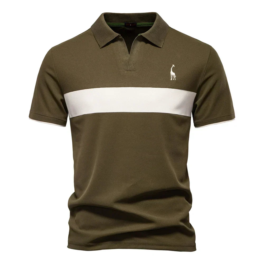 BRUNO™ | HERREN-POLOHEMD MIT FARBBLOCK