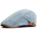 Meyer Basel™ | Premium Denim Flat Cap – Timeless Style & Daily Comfort
