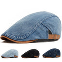 Thijs™ | Premium Denim Flat Cap – Timeless Style & Daily Comfort