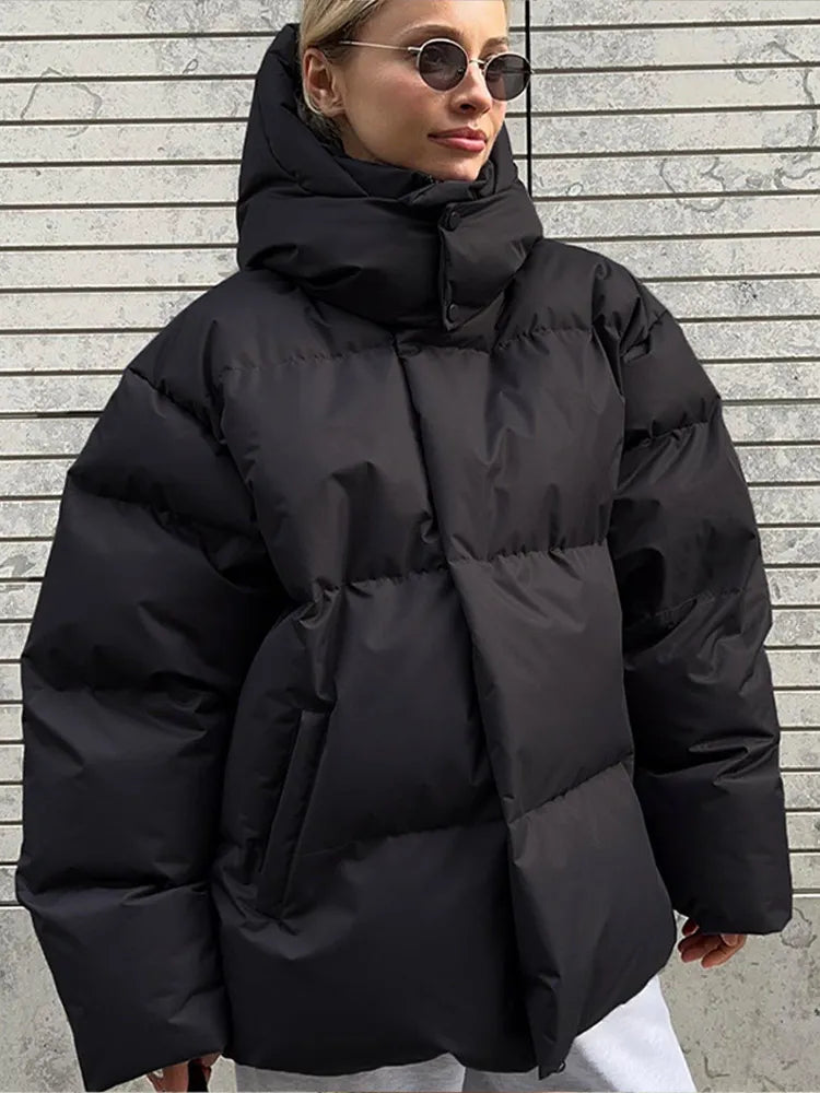 Warm Insulated Puffy Jacket for Women | Ideal for Autumn and Winter