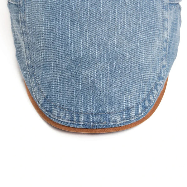 Meyer Basel™ | Premium Denim Flat Cap – Timeless Style & Daily Comfort