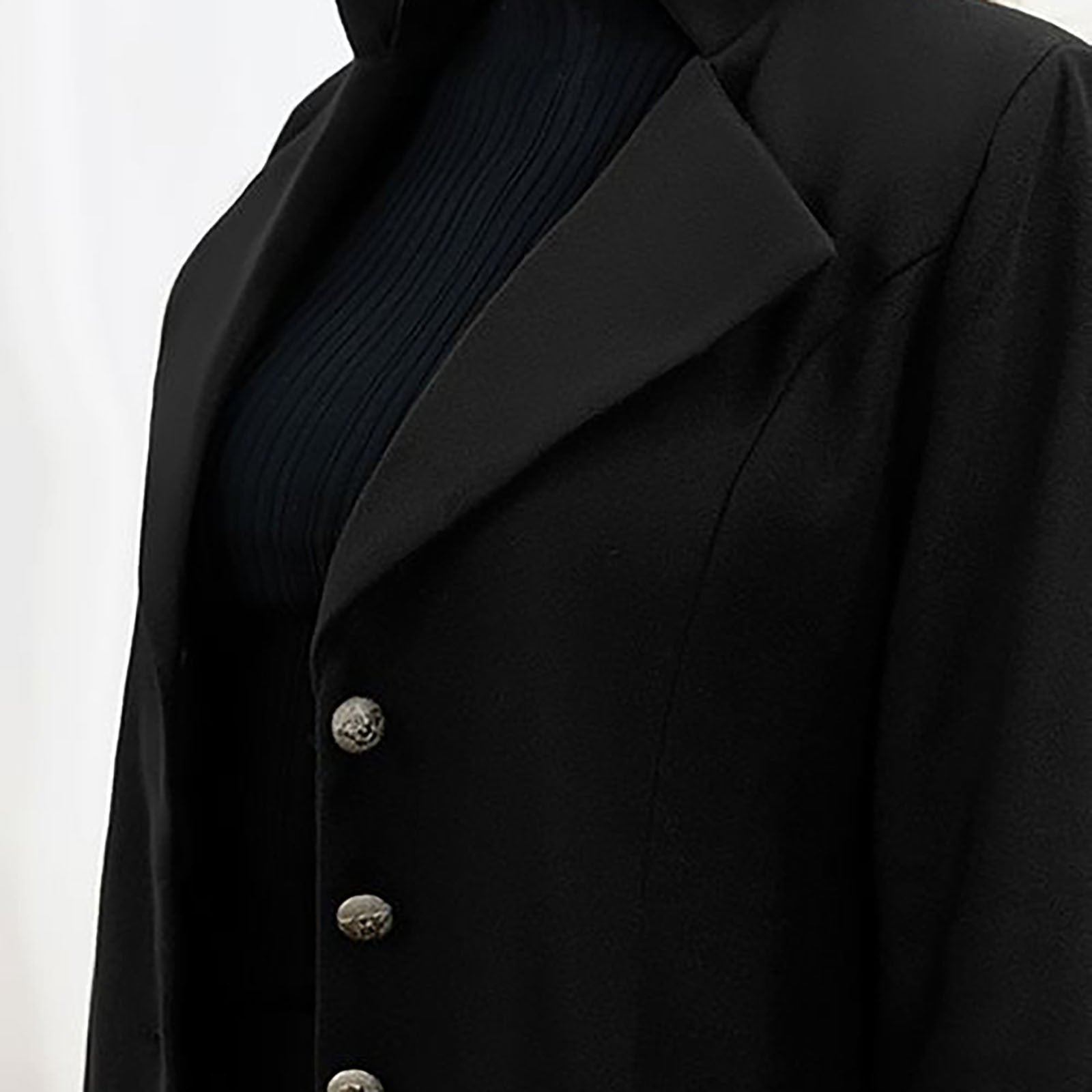 Tailored Women's Jacket Made from High-Quality Italian Wool with Side Pockets | Ideal for Autumn and Winter
