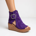 Orélisse™ - Open Wedge Ankle Boots in Modern Style