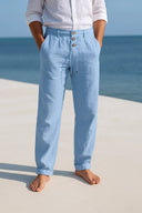 MATTEO | LIGHT LINEN SUMMER TROUSERS