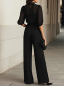 Elodie | Top and Wide Trousers in a Three-Piece Set
