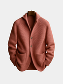 Leandro | Ribbed Wool Waistcoat