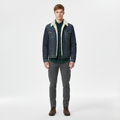 Men's Sherpa-Lined Denim Jacket