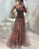 Cecelia - Dress with One Sleeve
