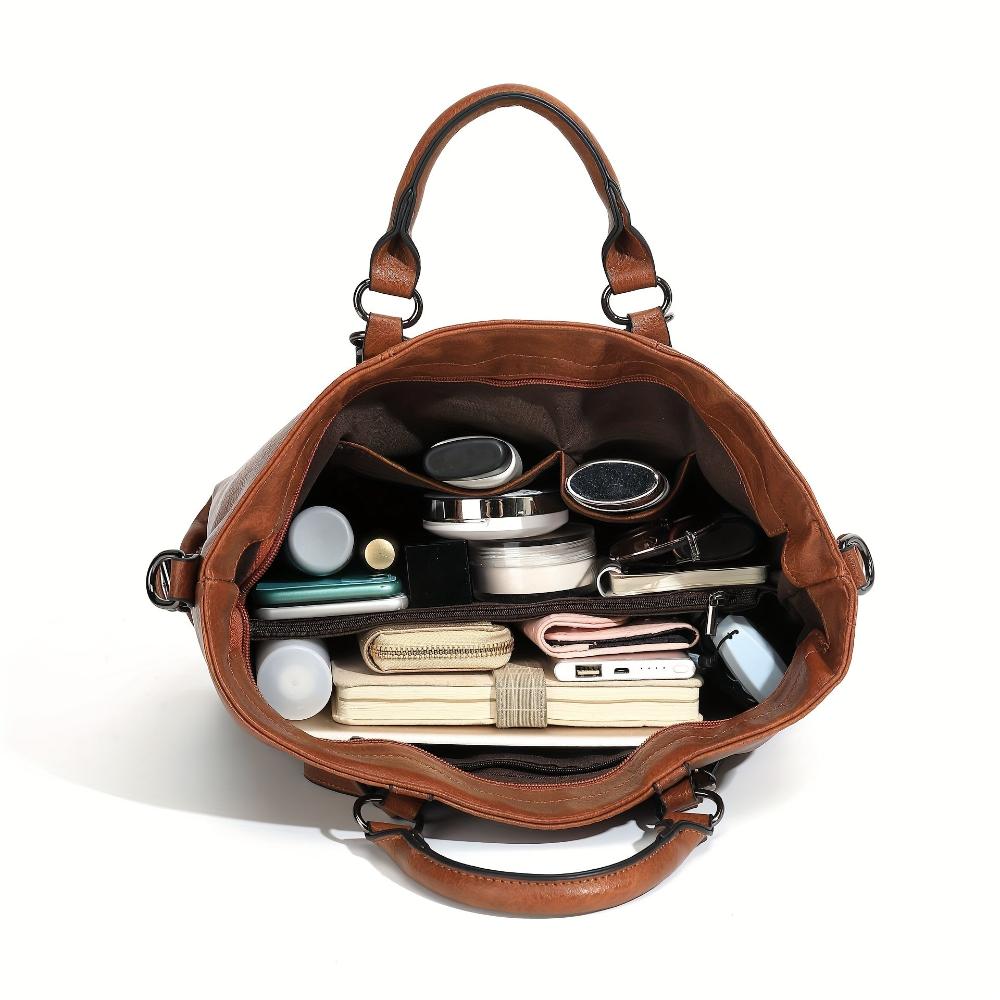 Bianca - Vintage Shopper Bag with Timeless Elegance
