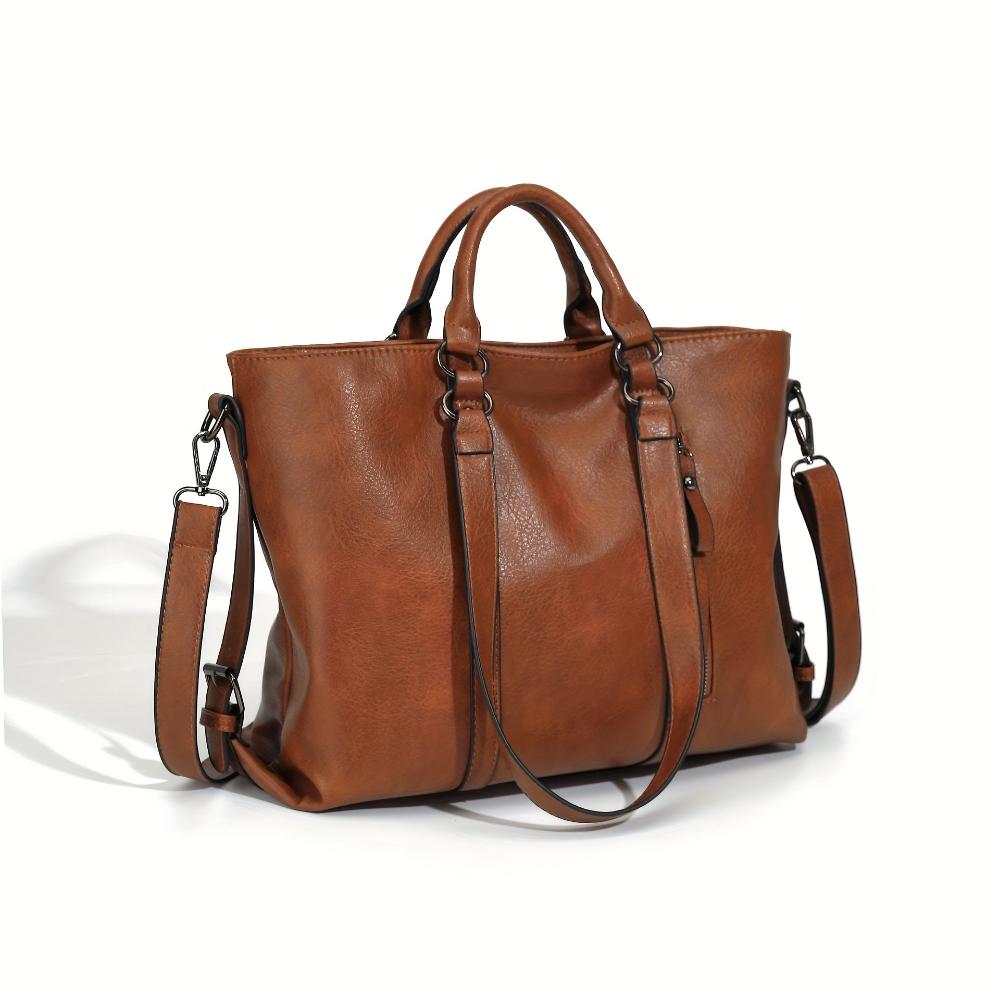 Bianca - Vintage Shopper Bag with Timeless Elegance