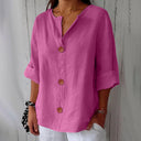 Anna Linen Shirt - Breathable Elegance for Summer