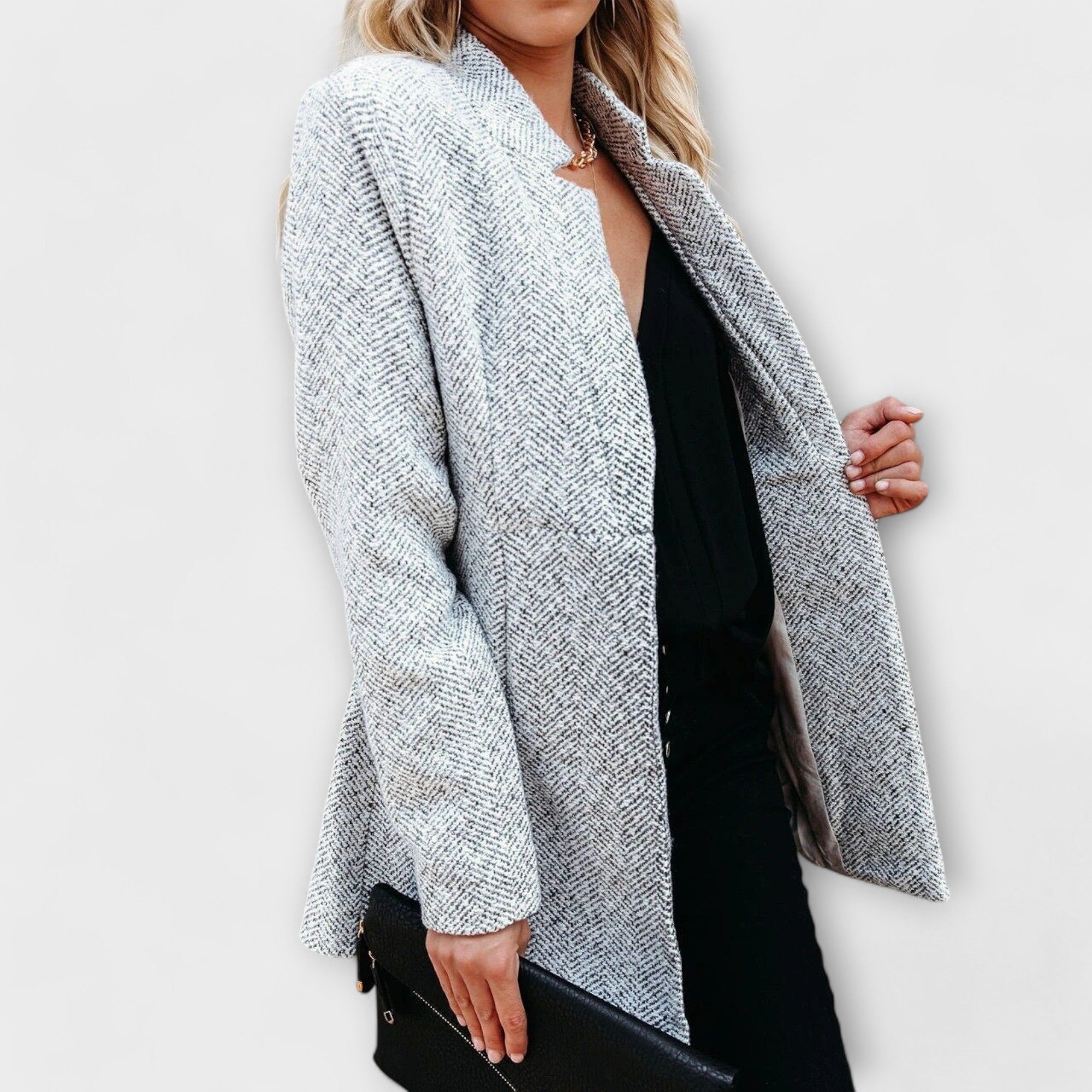 Coatly - Stylish Tweed Jacket for Transitional Weather