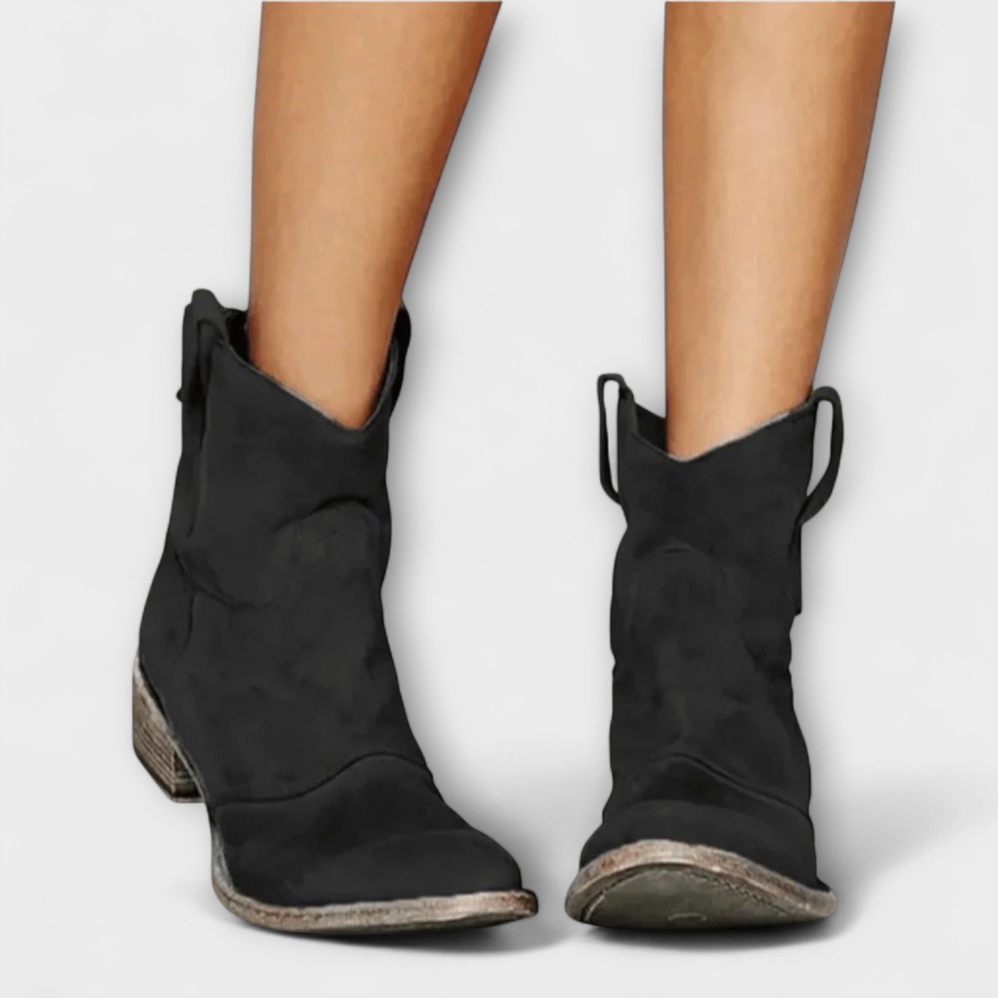 Viora – Timeless Suede Ankle Boots